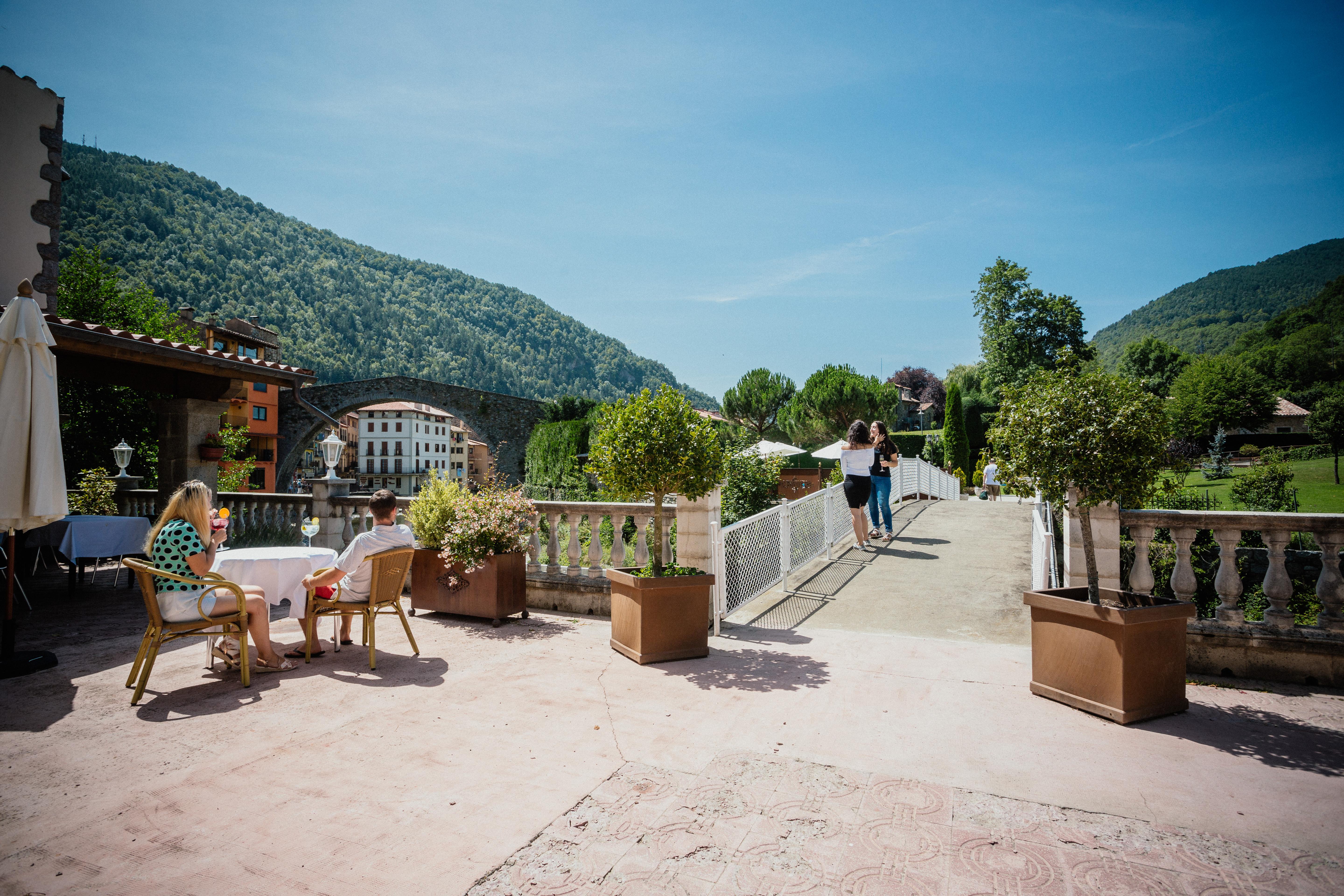Hotel De Camprodon Bagian luar foto