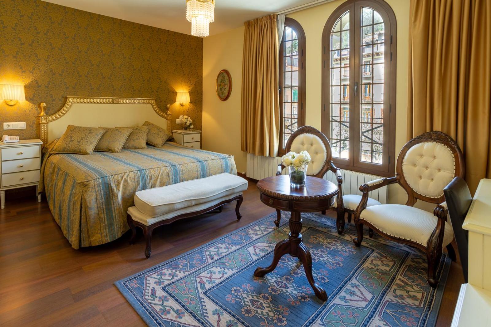 Hotel De Camprodon Bagian luar foto